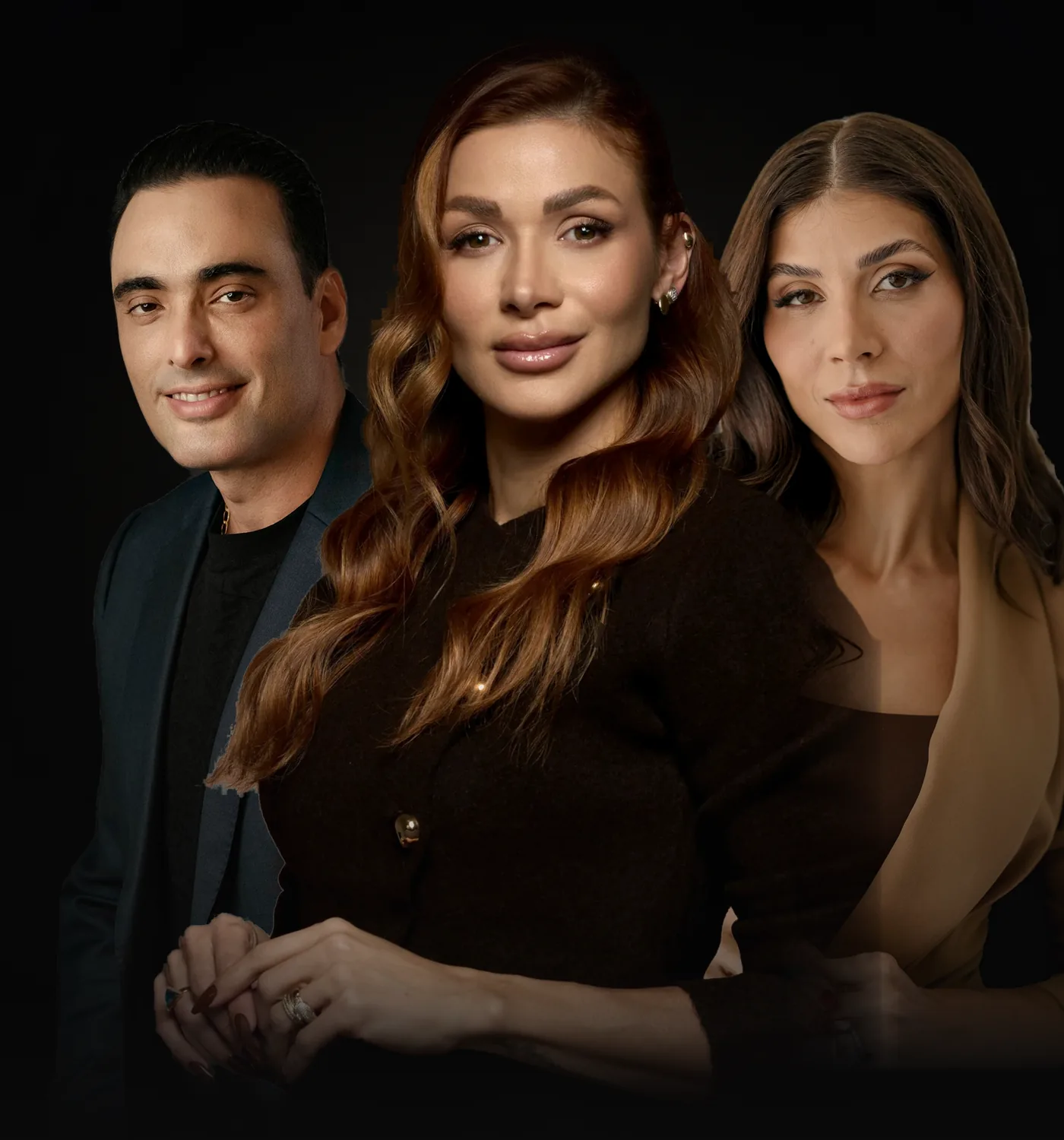 Dr. Márcio Walace, Dra. Mariana Ribeiro e Dra. Bárbara Corrêa.